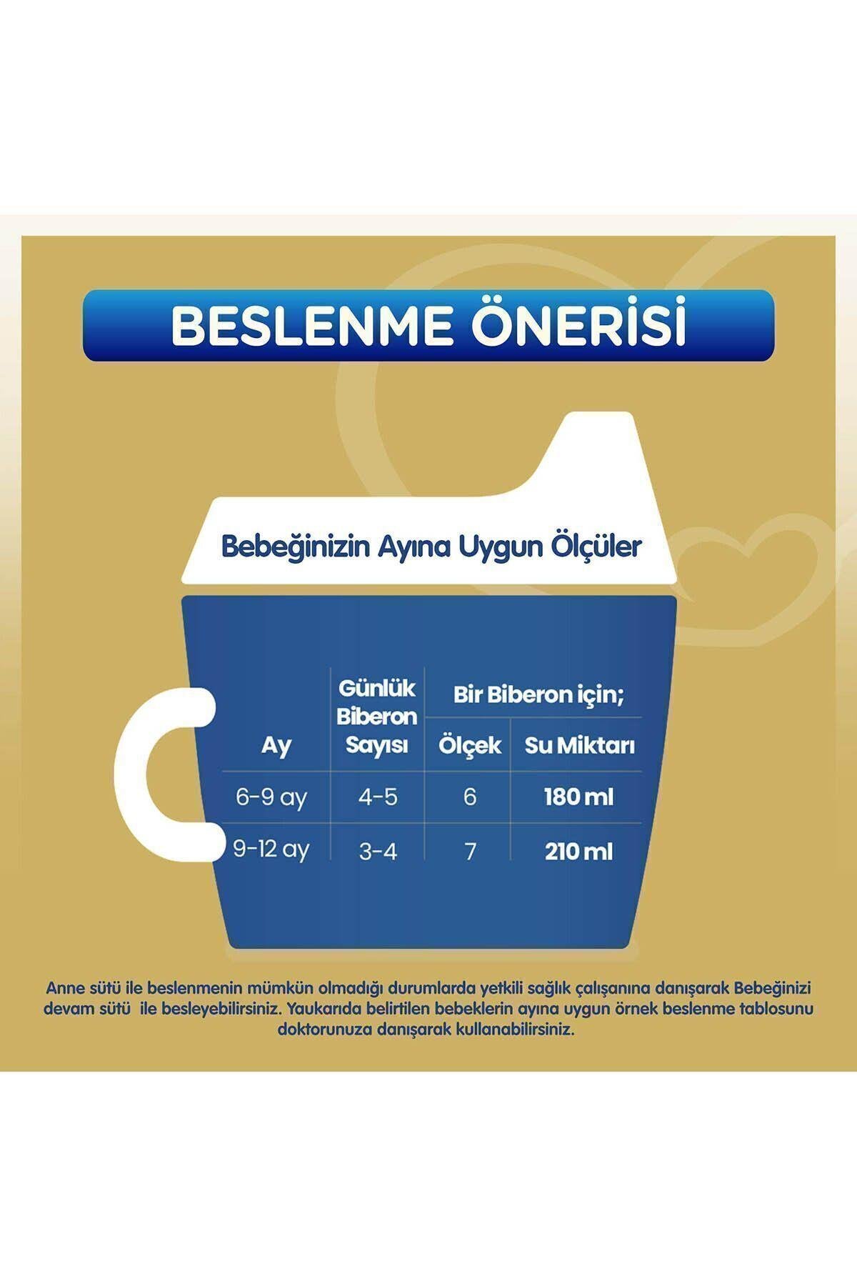 Bebelac Gold 2 Devam Sütü 800 gr