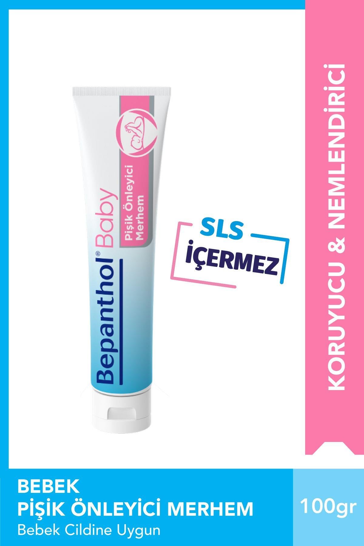 Bepanthol Baby Pişik Önleyici Merhem 100gr | Koruyucu ve Nemlendirici