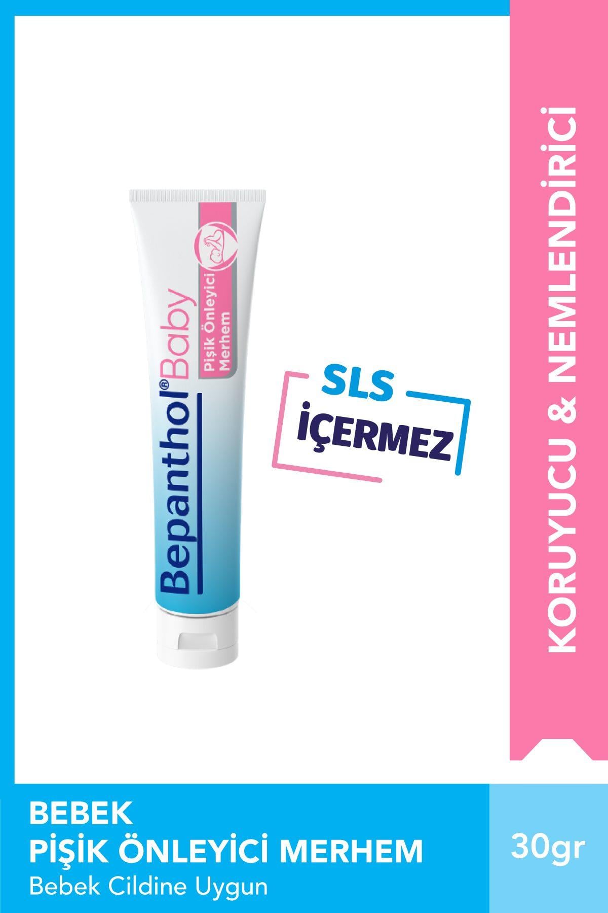 Bepanthol Baby Pişik Önleyici Merhem 30gr L Sls, Parfüm, Içermez