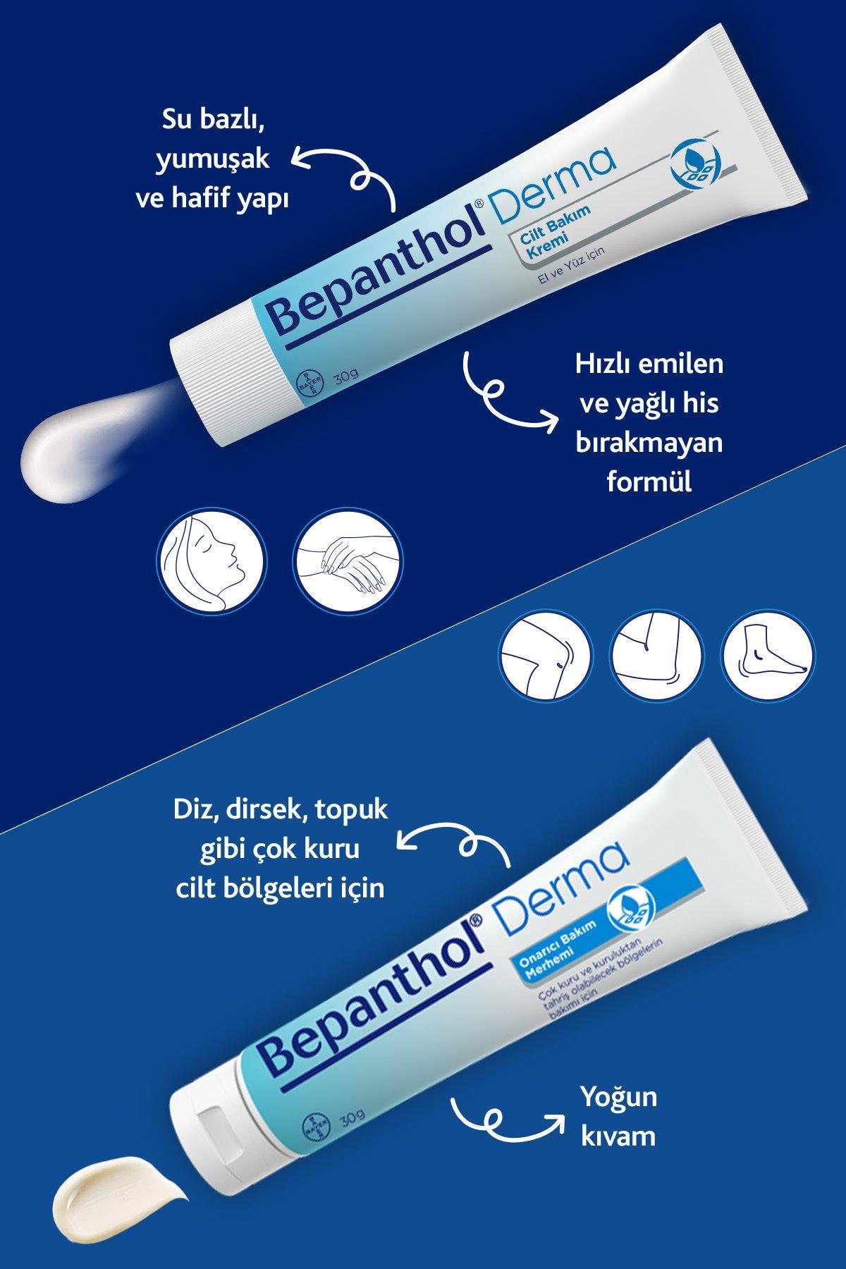 Bepanthol Cilt Bakım Kremi 30gr L Tüm Cilt Tiplerine Uygun, El ve Günlük Yüz Bakım