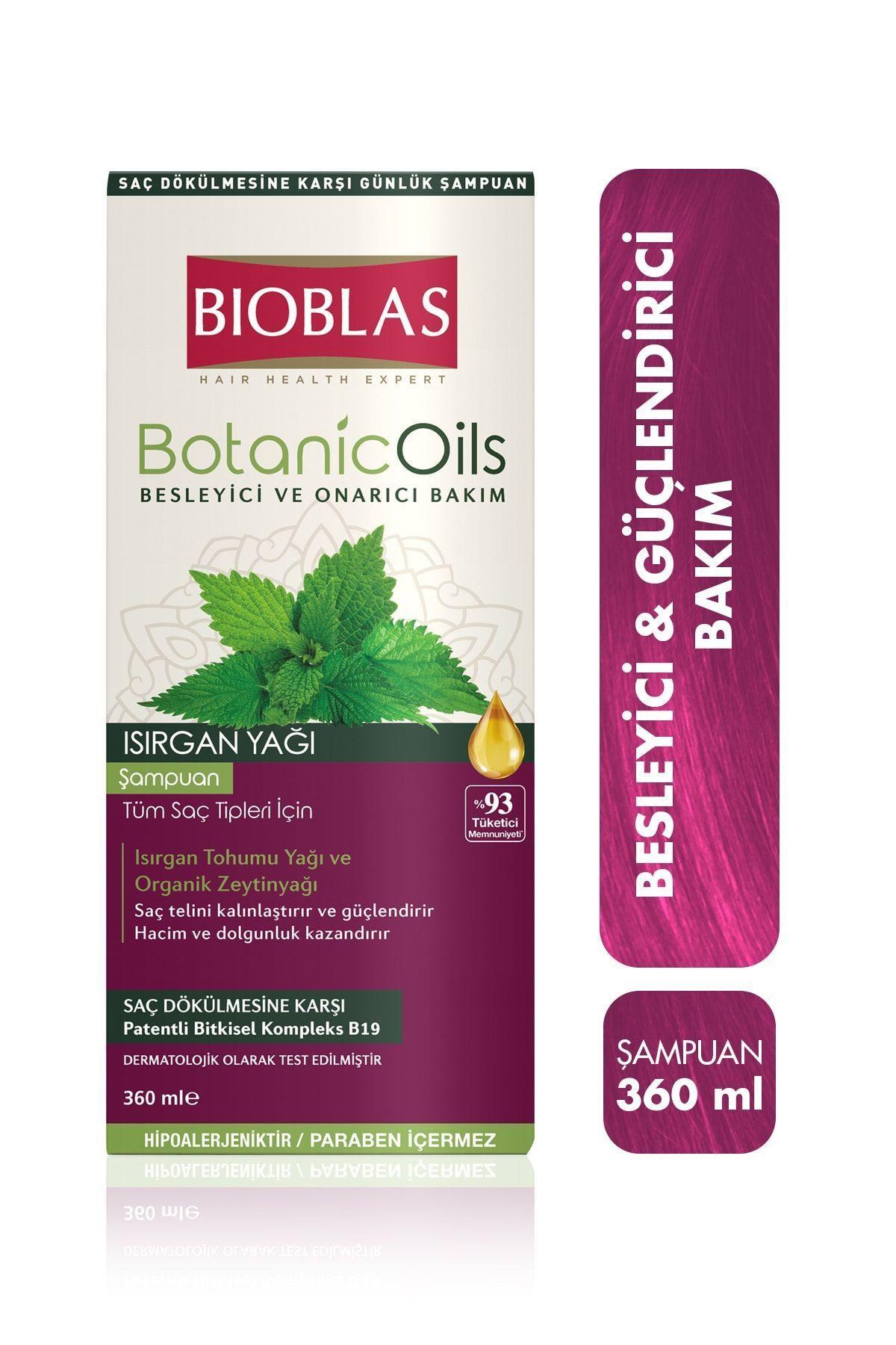 Bioblas Botanic Oils Isırgan Yağlı Şampuan 360 ml