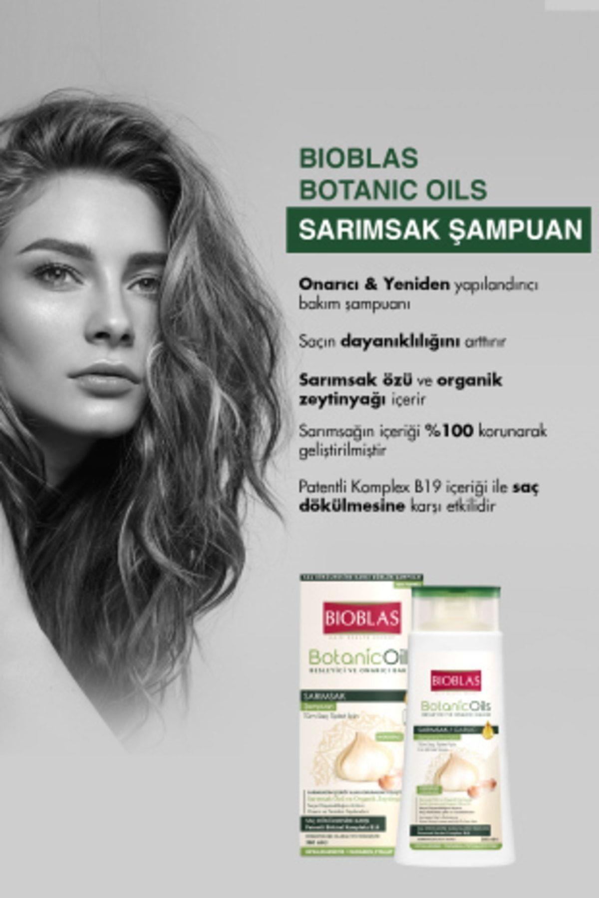Bioblas Botanic Oils Sarımsak Şampuanı 360 ml - Kokusuz