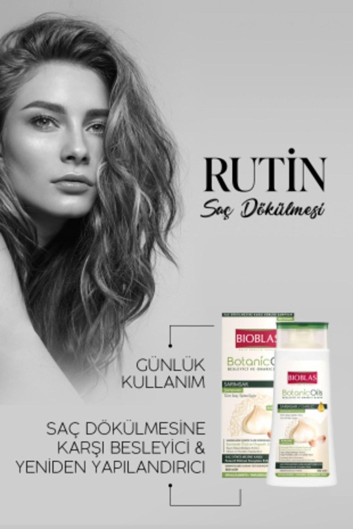 Bioblas Botanic Oils Sarımsak Şampuanı 360 ml - Kokusuz