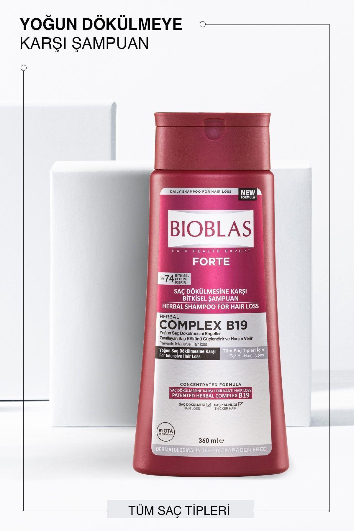 Bioblas Forte Şampuan 360 ml - Yoğun Dökülme Şampuanı