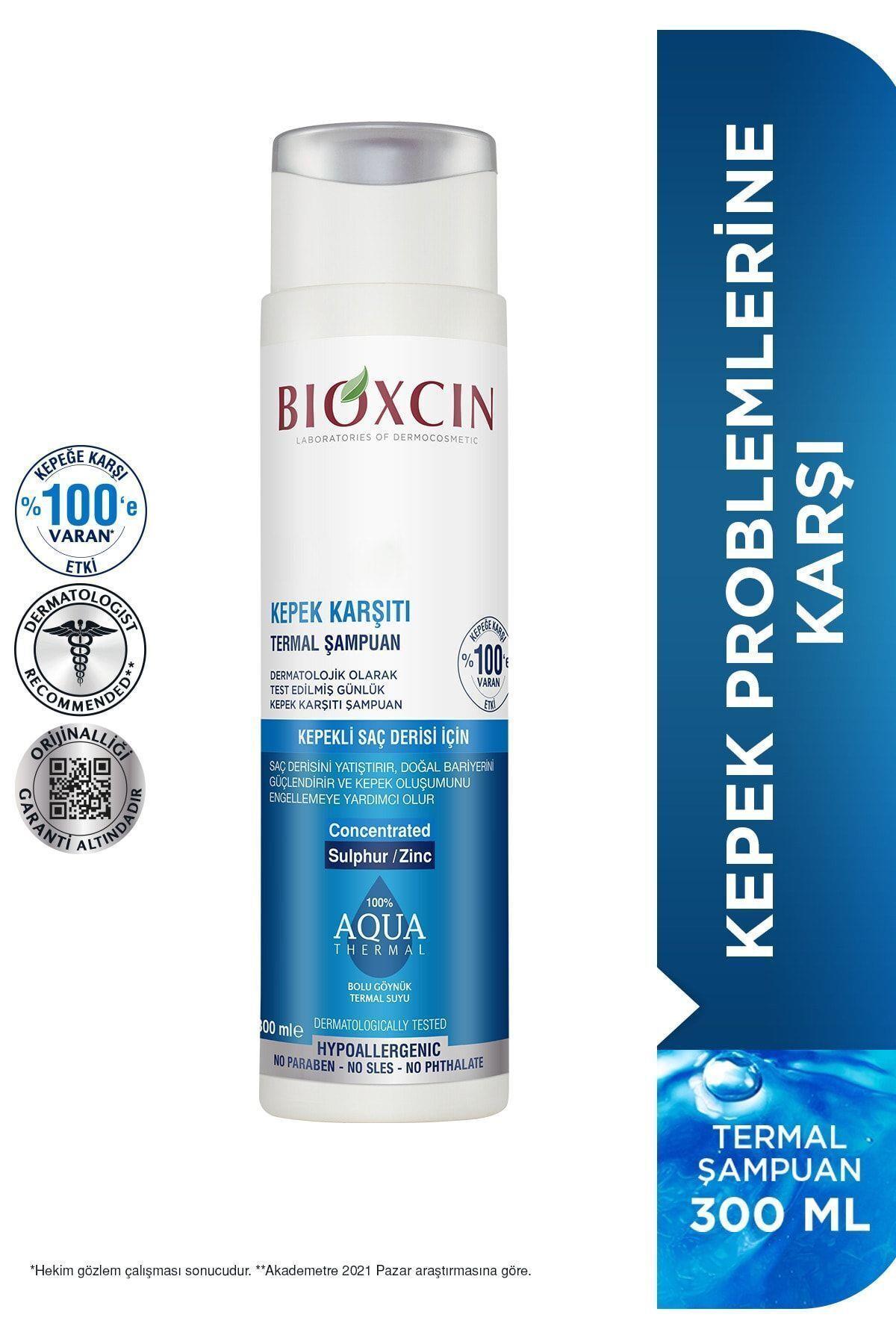 Bioxcin Aqua Thermal Kepek Karşıtı Şampuan 300ml Tüm Saç Tipleri