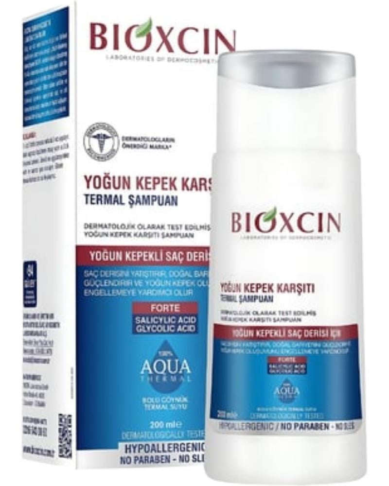 Bioxcin Aqua Thermal Yoğun Kepek Karşıtı Şampuan Ds 200 ml Kepek Kaşıntı Pullanma Karşıtı