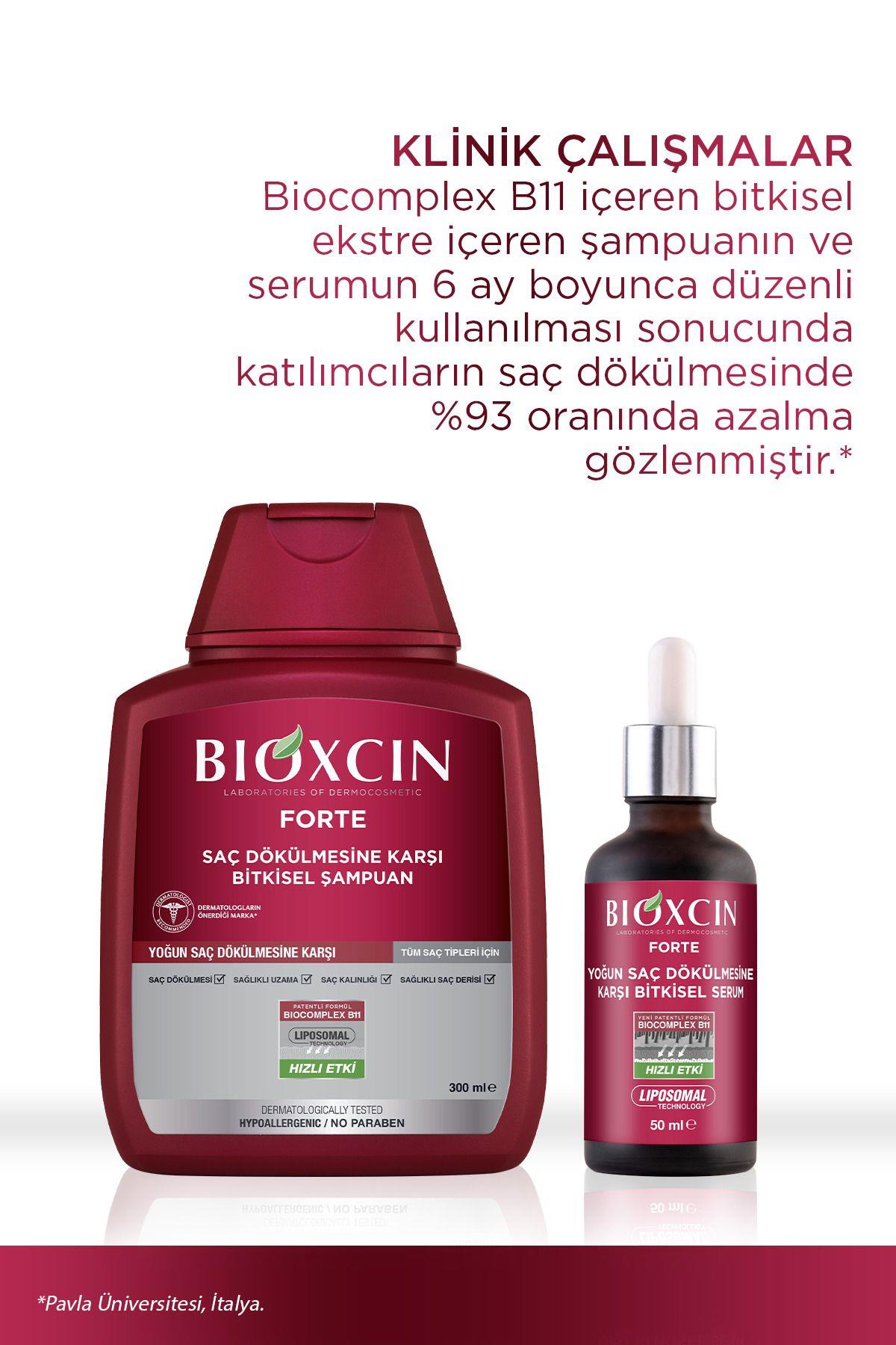 Bioxcin Forte Yoğun Saç Dökülmesine Karşı Bitkisel Serum 3x50ml