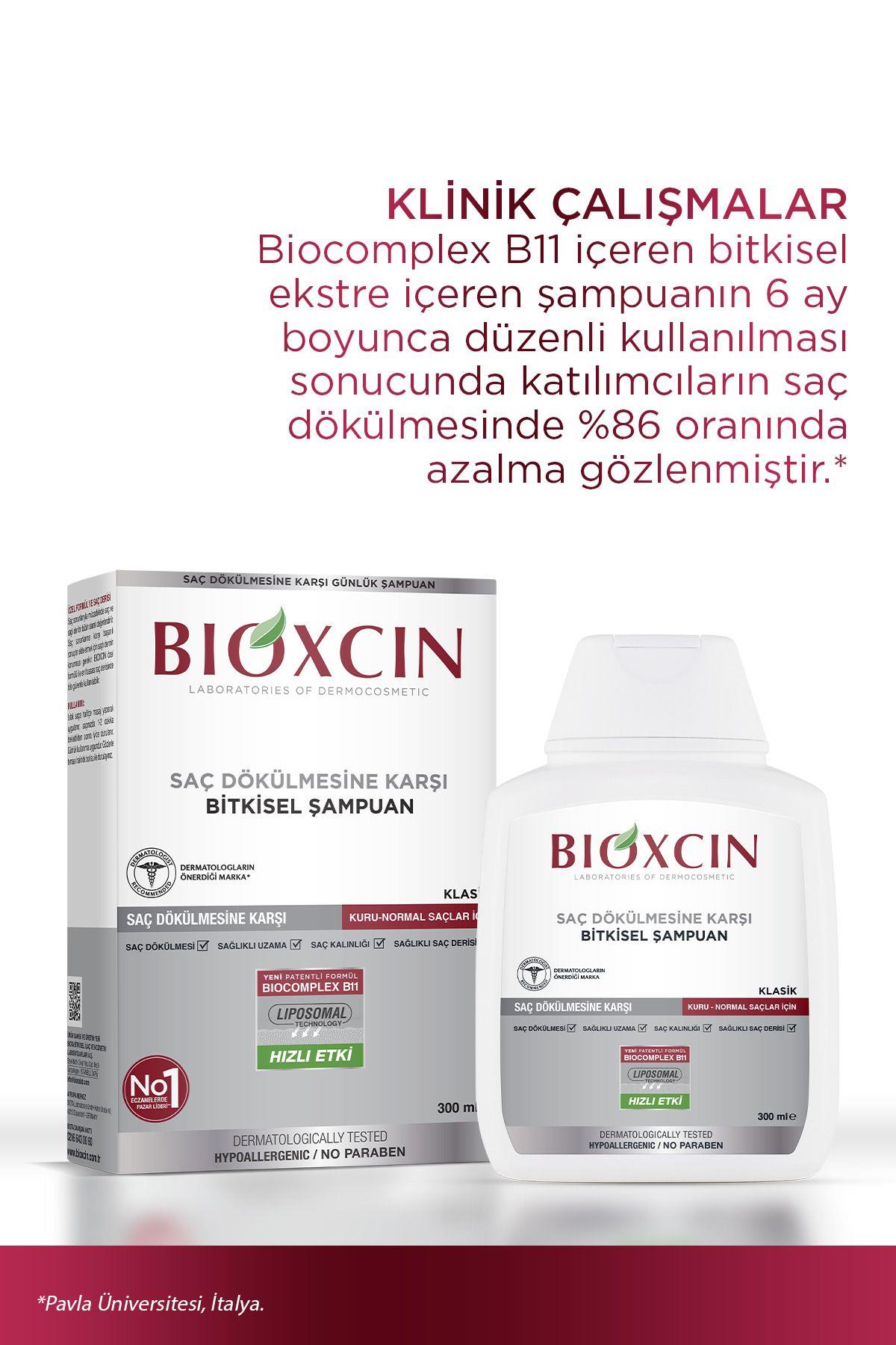 Bioxcin Genesis Kuru ve Normal Şaçlar İçin 300ml 3 AL 2 ÖDE - Klasik Saç Dökülme Karşıtı Şampuan
