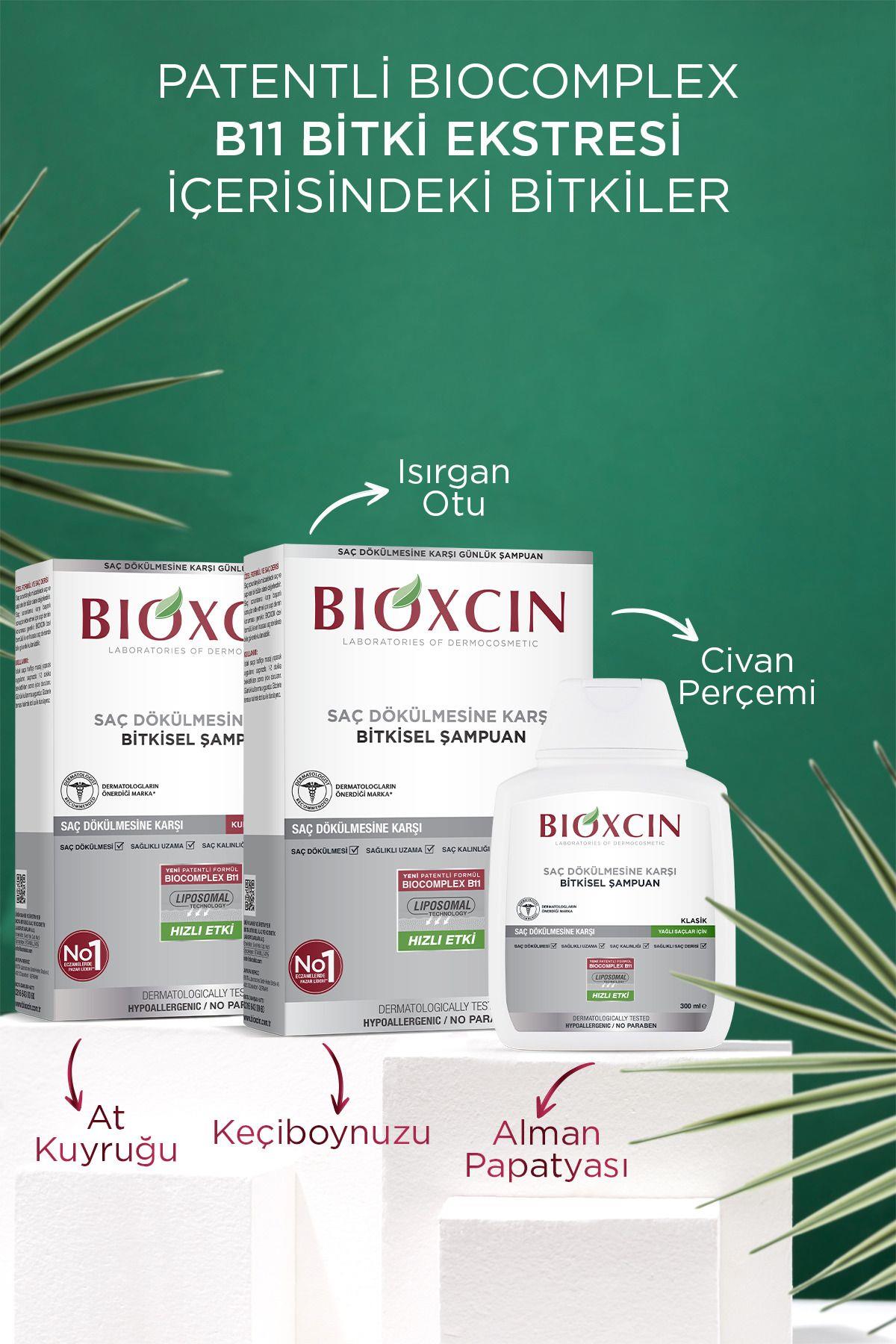 Bioxcin Genesis Yağlı Şaçlar İçin 300ml 3 AL 2 ÖDE - Klasik Saç Dökülme Karşıtı Şampuan