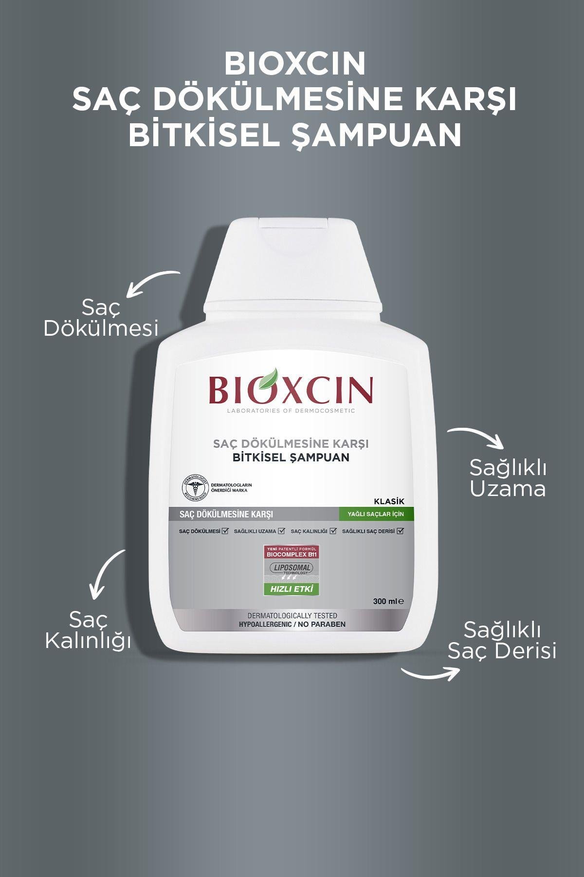 Bioxcin Genesis Yağlı Şaçlar İçin 300ml 3 AL 2 ÖDE - Klasik Saç Dökülme Karşıtı Şampuan