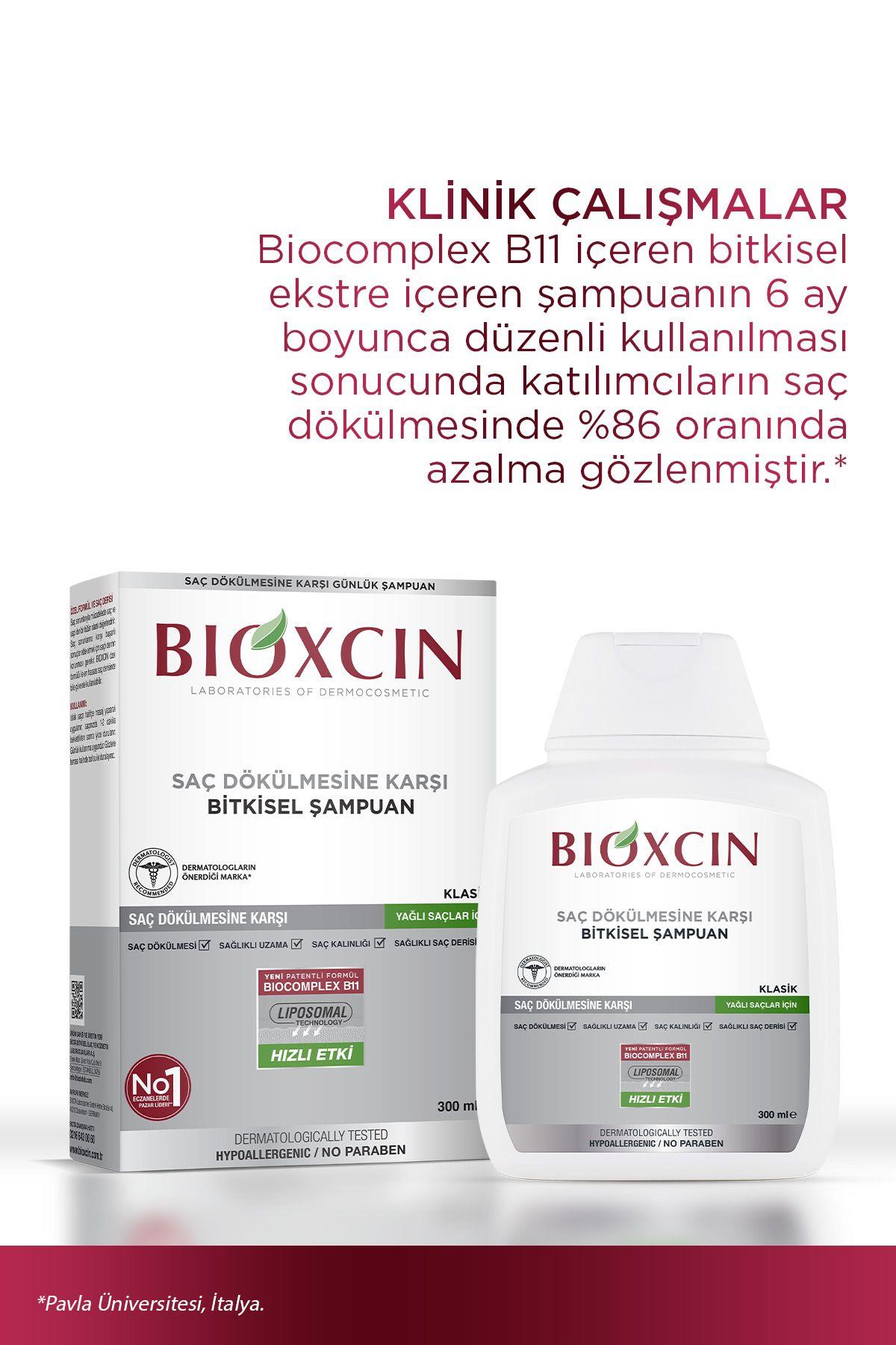 Bioxcin Genesis Yağlı Şaçlar İçin 300ml 3 AL 2 ÖDE - Klasik Saç Dökülme Karşıtı Şampuan