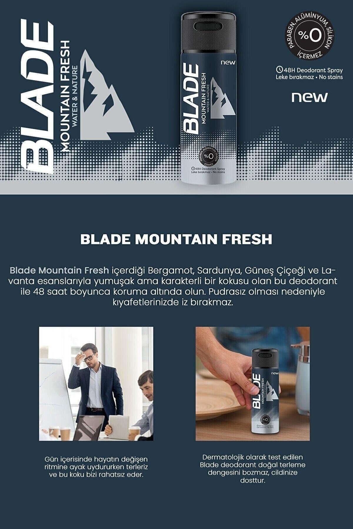 Blade Deodorant Mountain Fresh 150 Ml