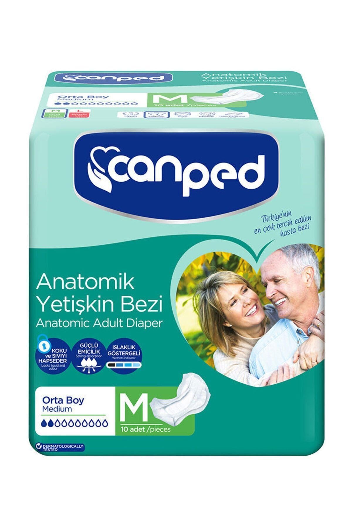 Canped Anatomik Hastabezi Normal Orta 10'lu