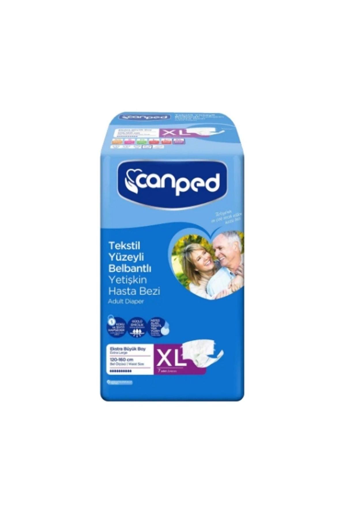 Canped Hasta Bezi Belbantlı Tekstil Extra Large 7'li