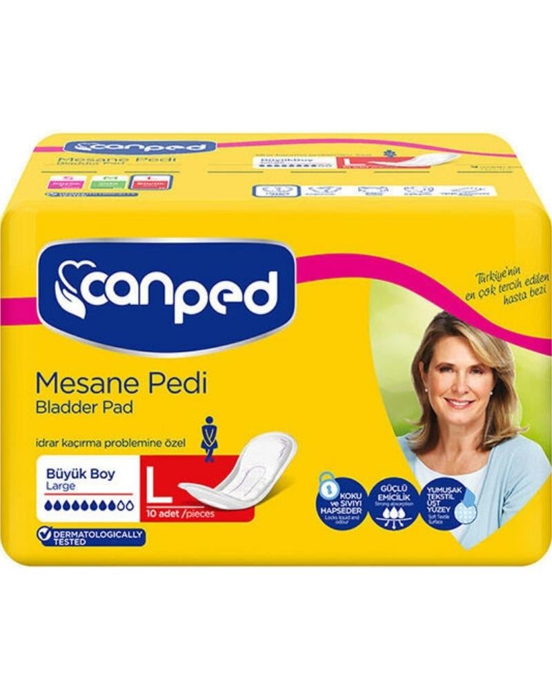 Canped Mesane Pedi 10 Adet Büyük Large