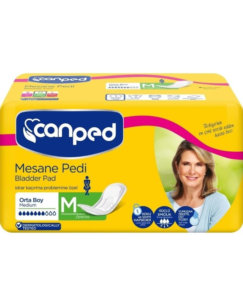 Canped Mesane Pedi M Normal 10'Lu