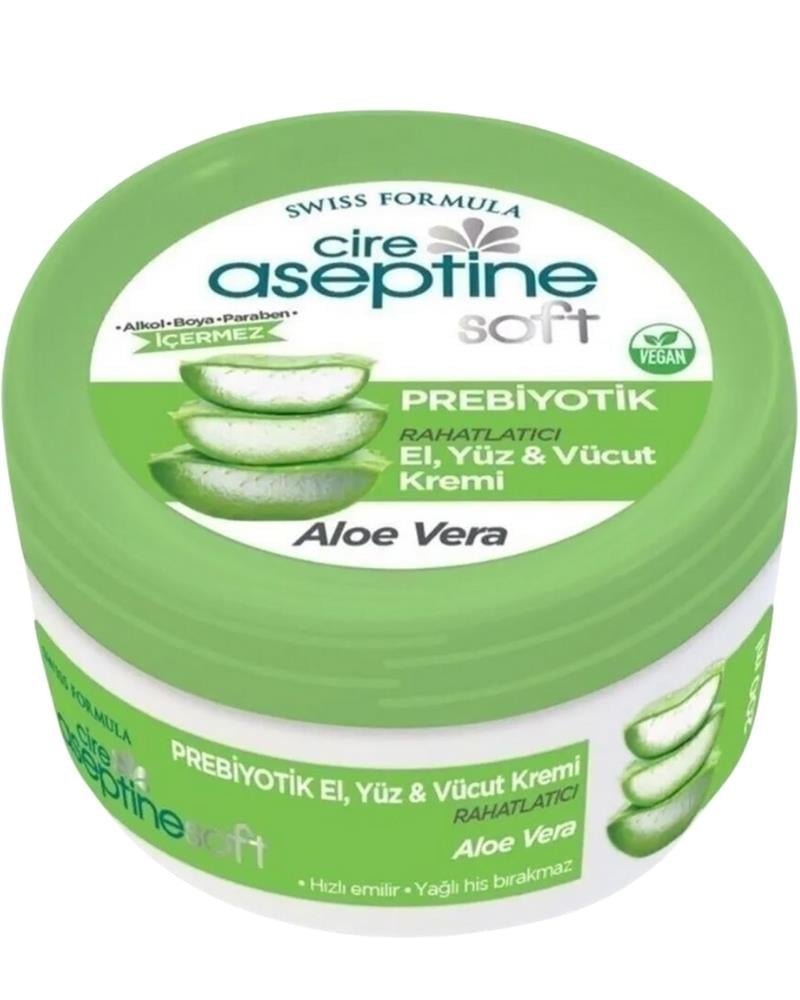 CIRE ASEPTINE Soft Aloe Vera Prebiyotik Nemlendirici Bakım Kremi 30 ml