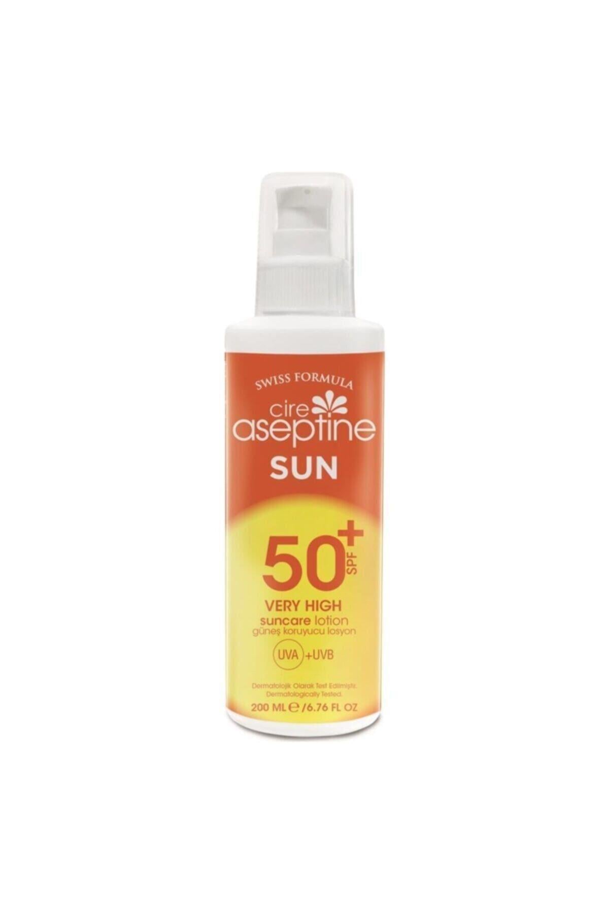 CIRE ASEPTINE Sun Spf50+ Lotion 200ml