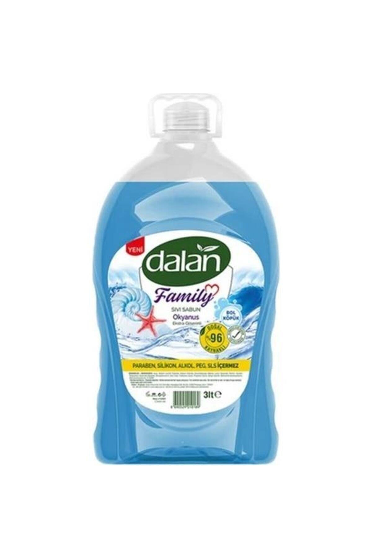 Dalan Sıvı Sabun Family 3 Litre Okyanus