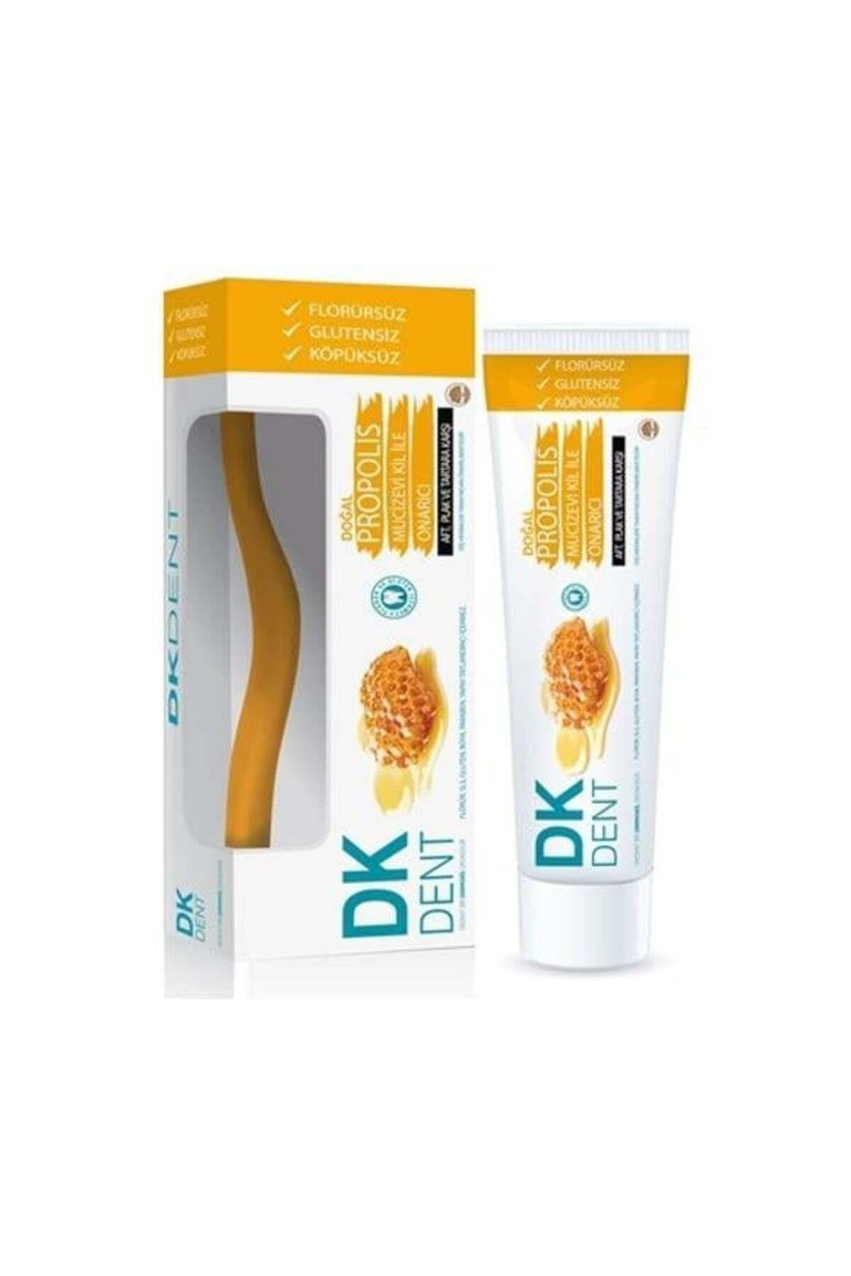 Dermokil Dent Dk Propolis Florürsüz Diş Macunu 75 ml Diş Fırçası
