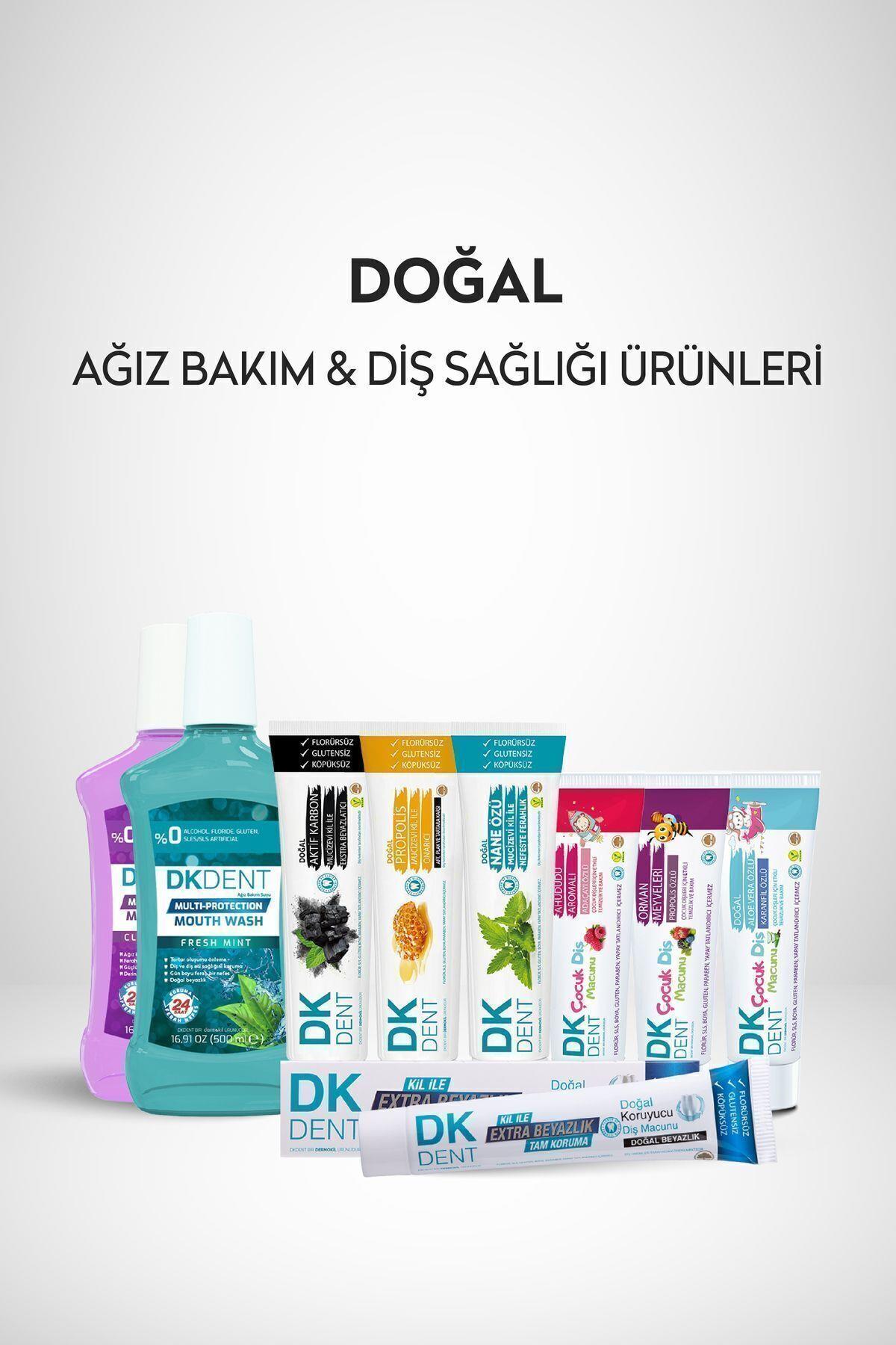 Dermokil Dk Dent Çocuk Diş Macunu Orman Meyveleri Özlü 50 ml  Diş Fırçası