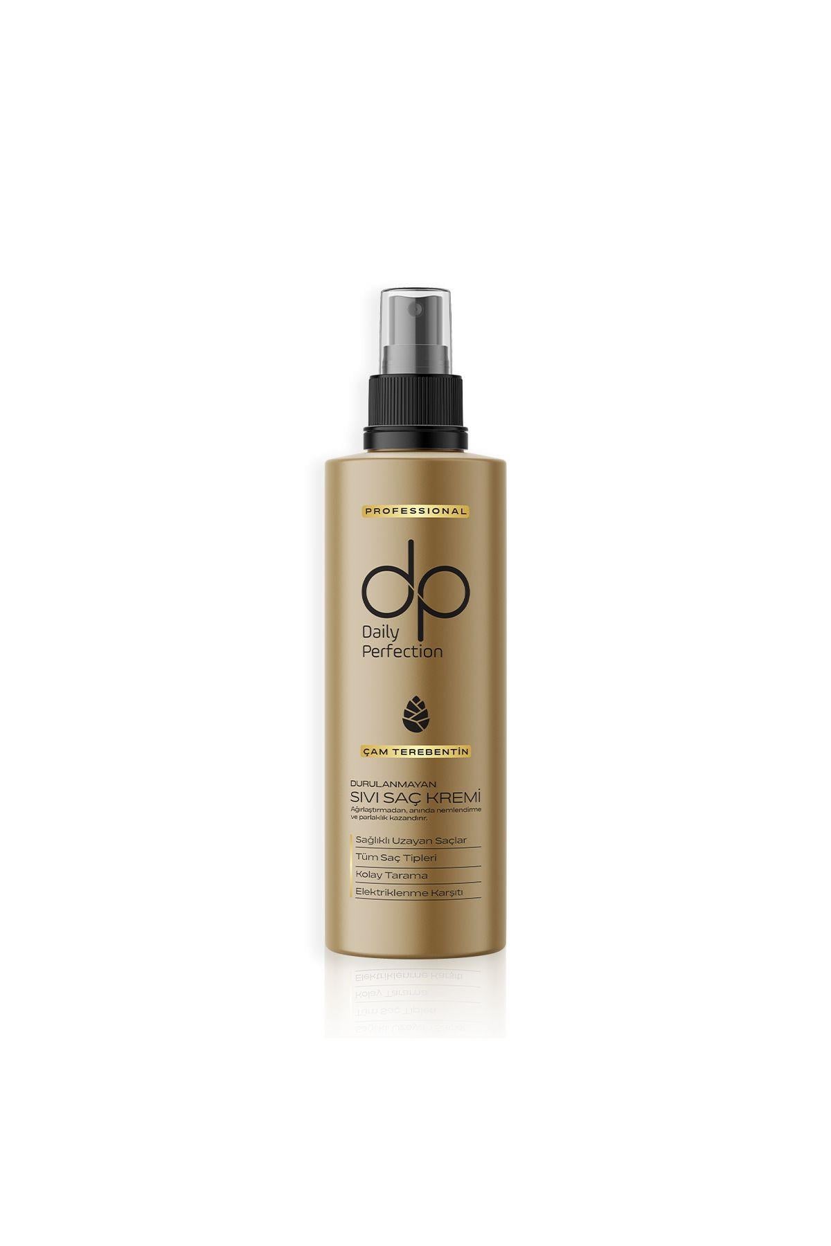 dp Daily Perfection Çam Terebentin Durulanmayan Sıvı Saç Kremi 180 ml