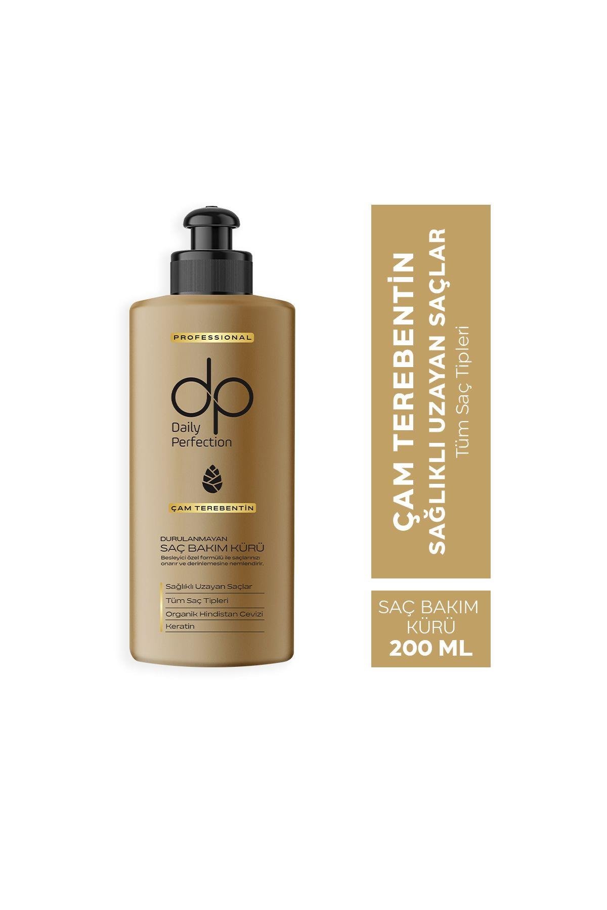 dp Daily Perfection Çam Terebentin Durulanmayan Saç Bakım Kürü 200 ml