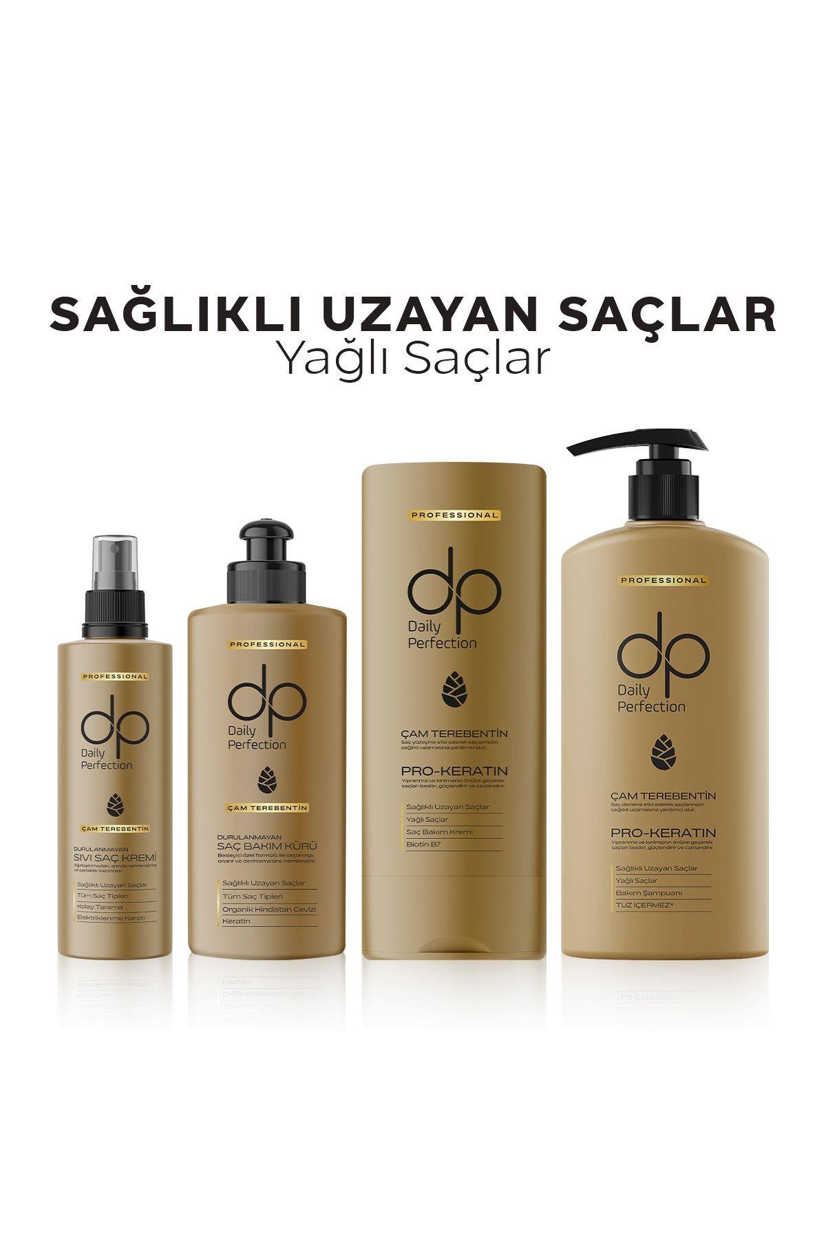 dp Daily Perfection Çam Terebentin Durulanmayan Saç Bakım Kürü 200 ml