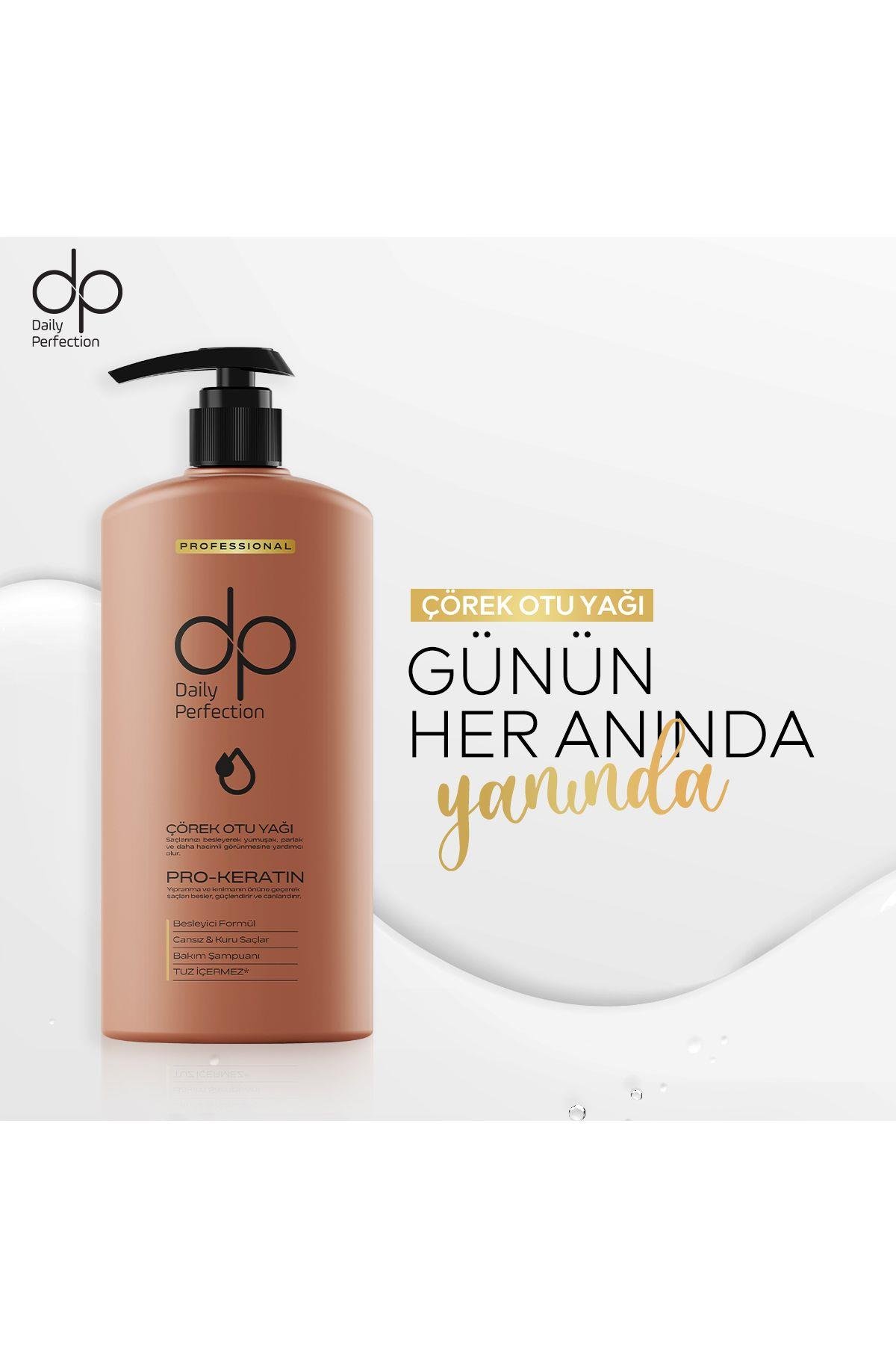 dp Daily Perfection Şampuan Çörek Otu Yağı 425 ml