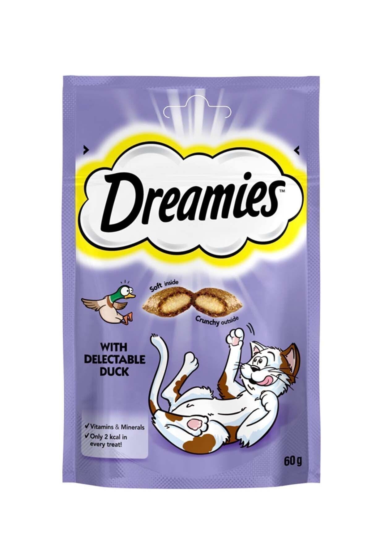 Dreamies İçi Dolgulu Ördekli Kıtır Kedi Ödülü 60 gr