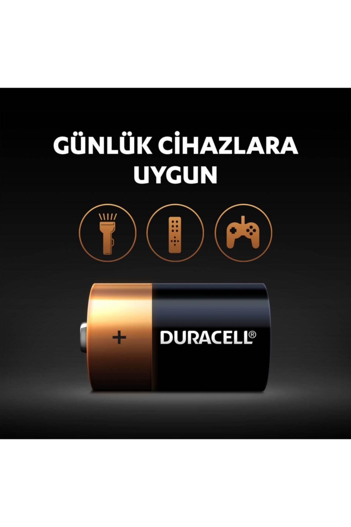 Duracell Alkalin Büyük Boy Pil 2'li Paket