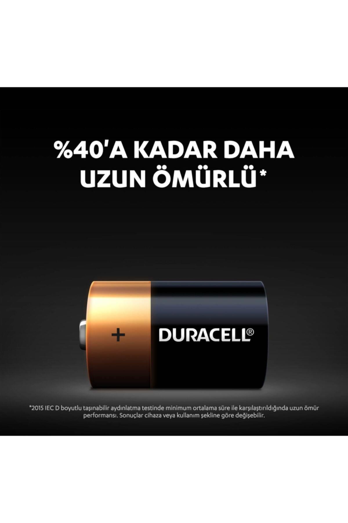 Duracell Alkalin Büyük Boy Pil 2'li Paket