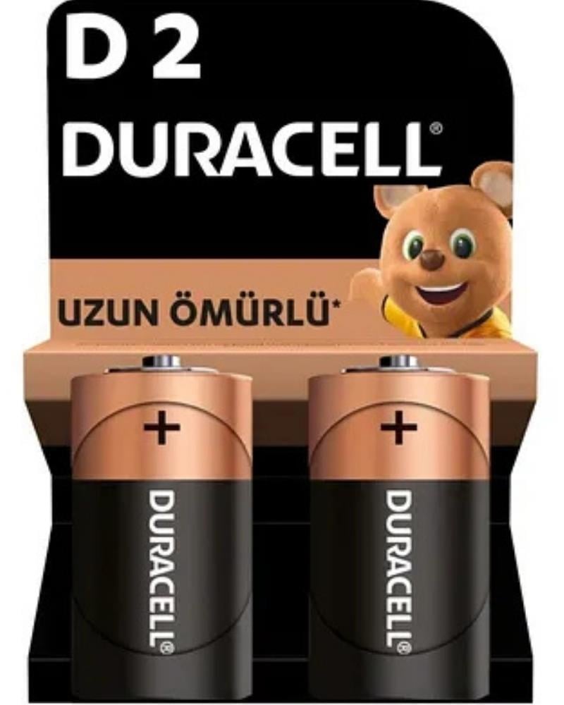 Duracell Alkalin Büyük Boy Pil 2'li Paket