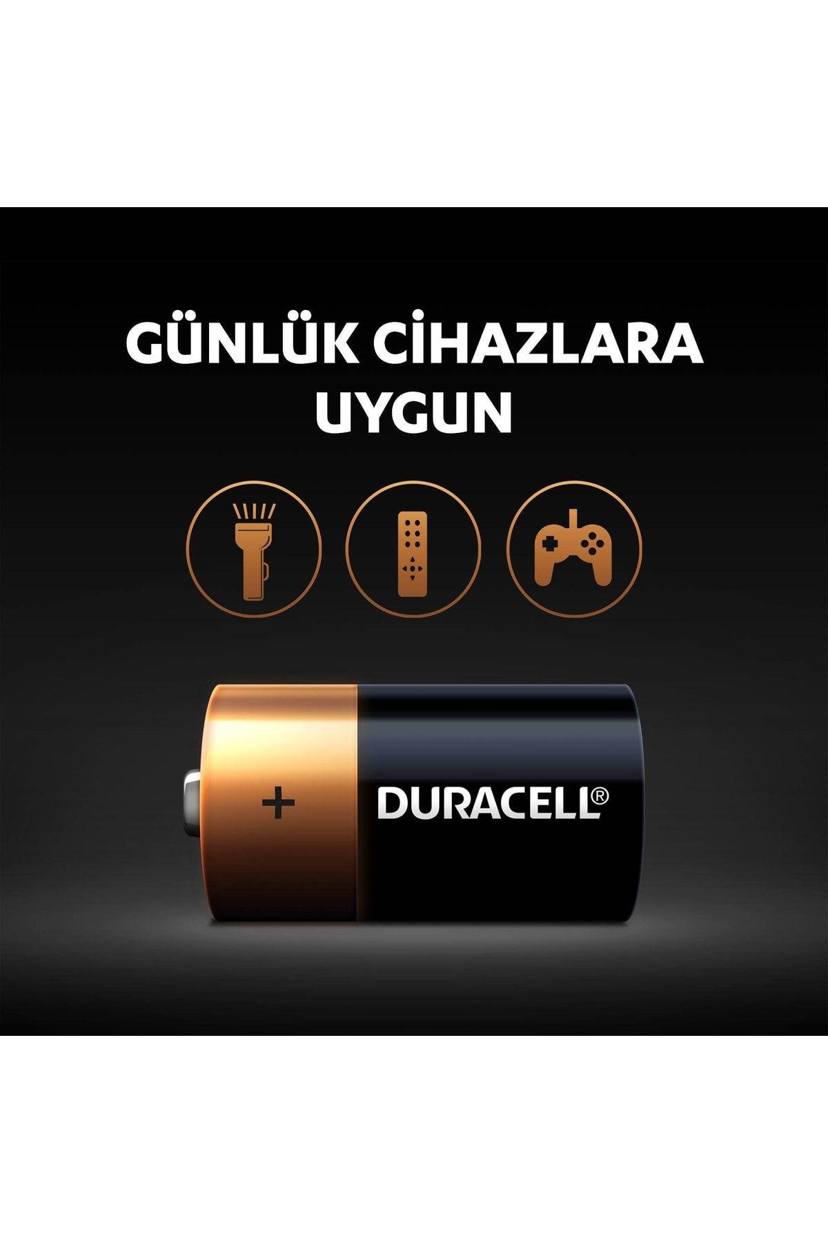 Duracell Alkalin C Piller, 2’li Paket