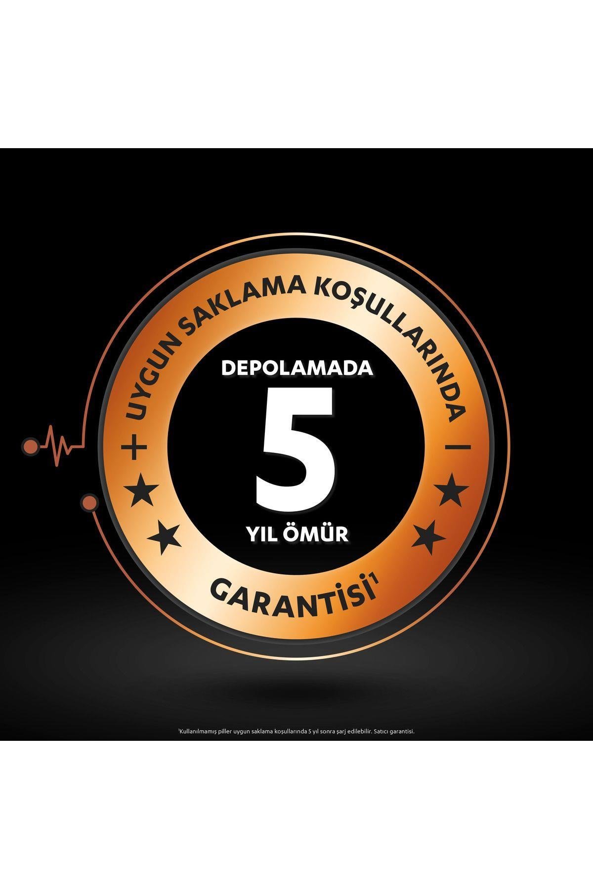 Duracell Şarj Edilebilir AAA İnce Kalem Pil (2'li Paket), 750 mAh NiMH, 1000 şarj döngüsü,