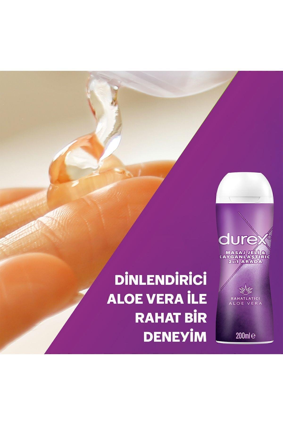 Durex Aloe Vera 2si 1 Arada Kayganlaştırıcı & Masaj Jeli 200ml