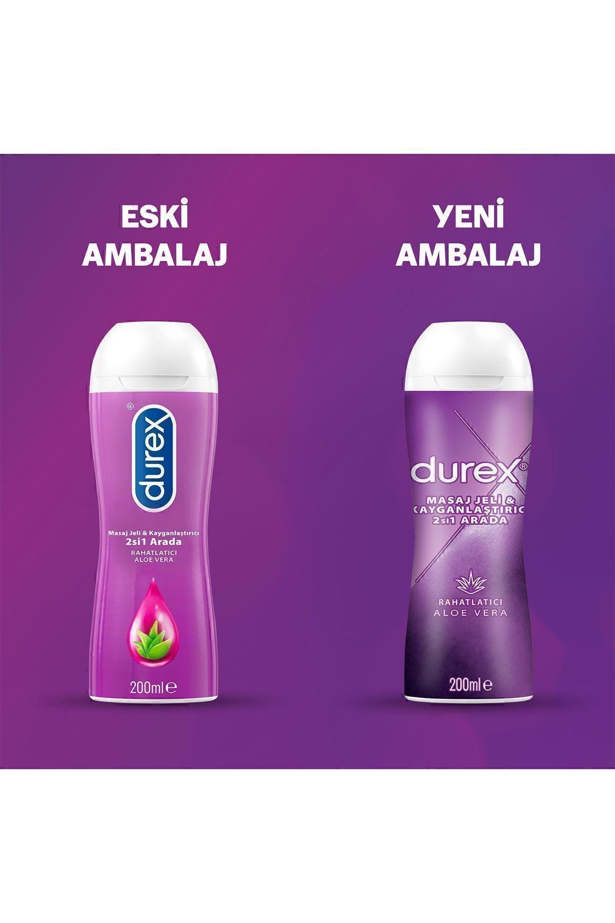 Durex Aloe Vera 2si 1 Arada Kayganlaştırıcı & Masaj Jeli 200ml