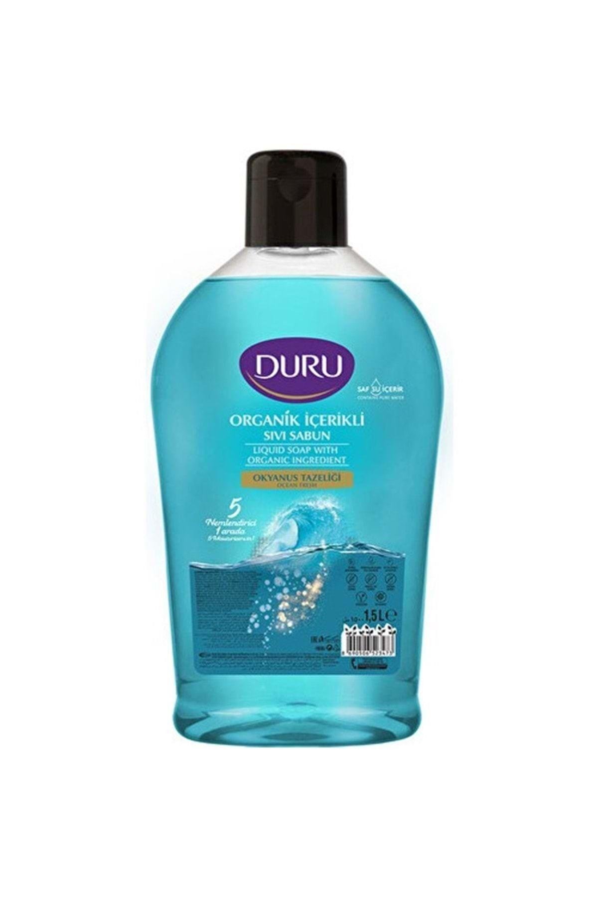 Duru Organik Içerikli Okyanus Tazeliği Sıvı Sabun 1,5lt
