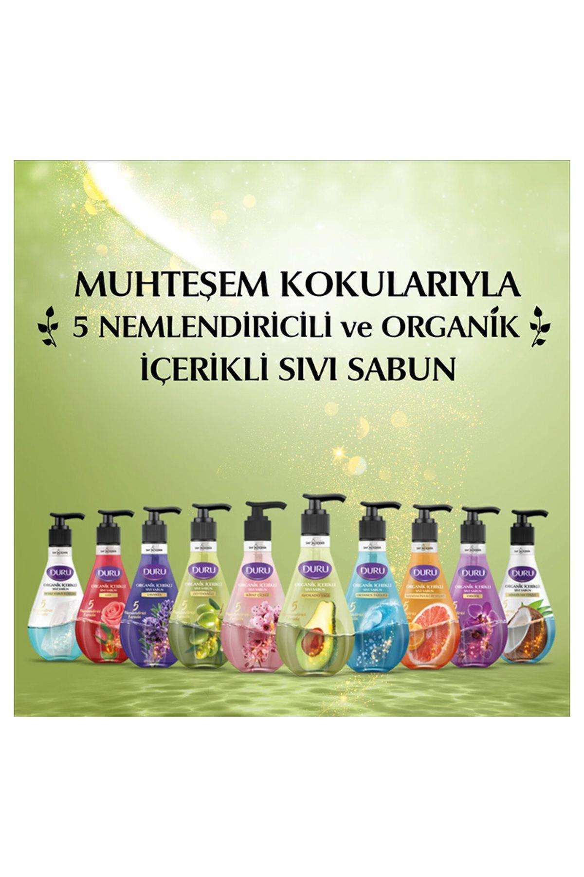Duru Organik Içerikli Sıvı Sabun 500ml,avokado