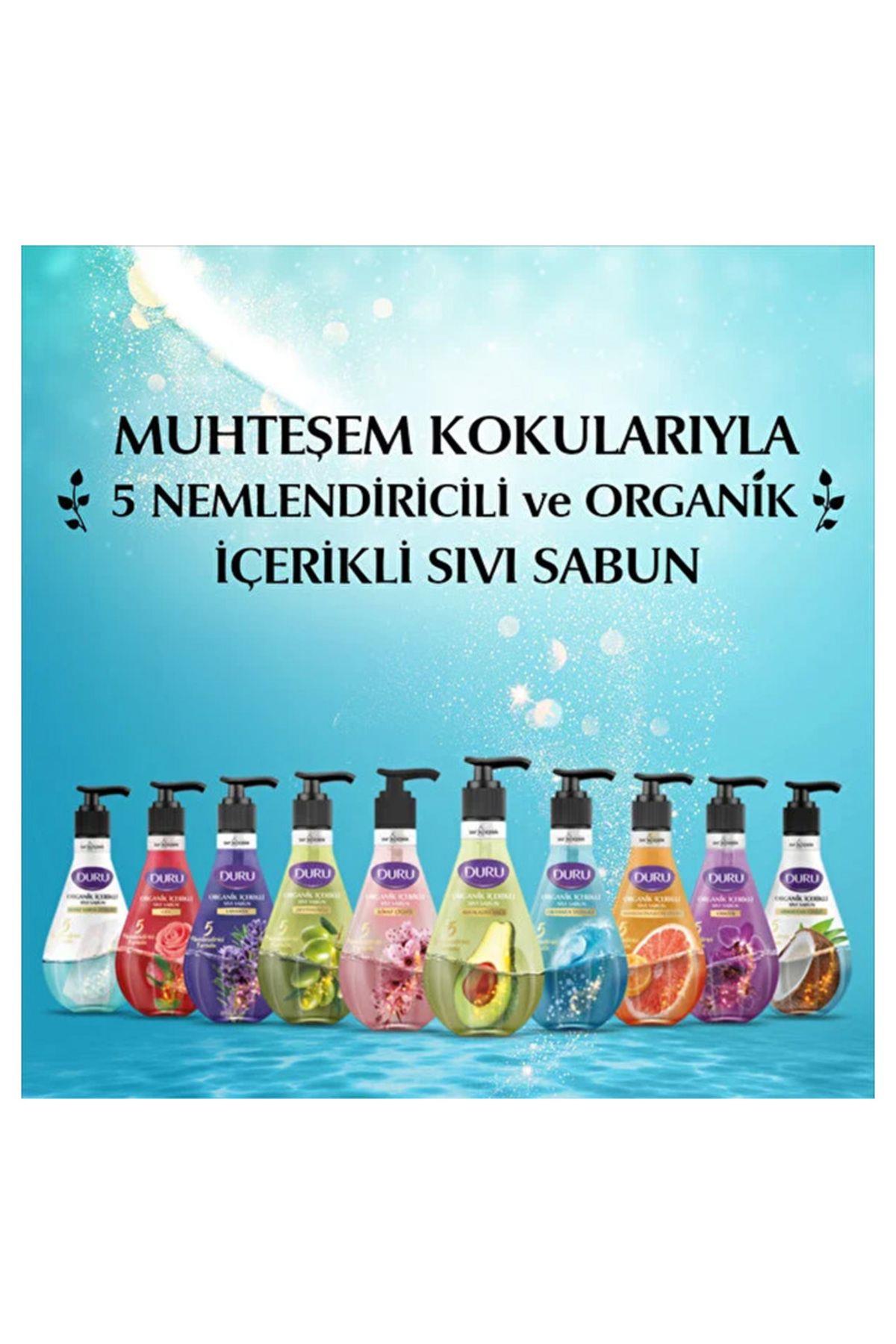 Duru Organik Içerikli Tazeliği Sıvı Sabun 500ml,okyanus