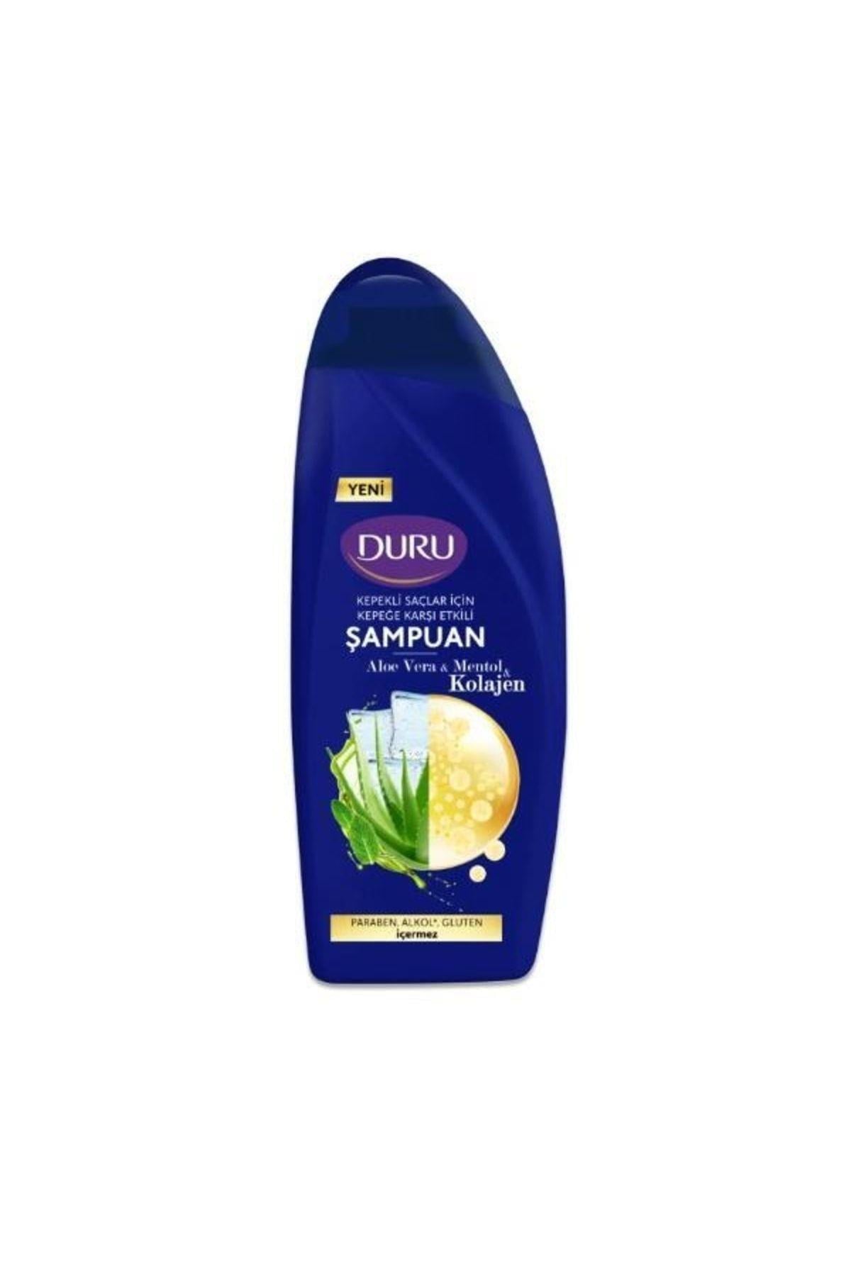 Duru Şampuan Kolajen Aleovera Mentol 500 Ml