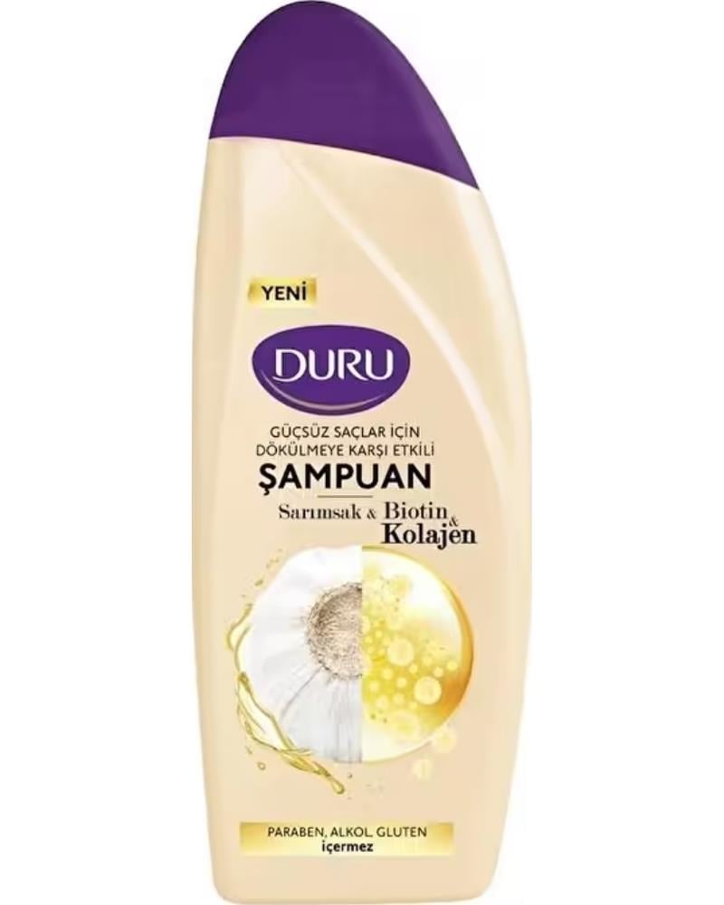 Duru Şampuan Kolajen Sarımsak Biotin 500 Ml