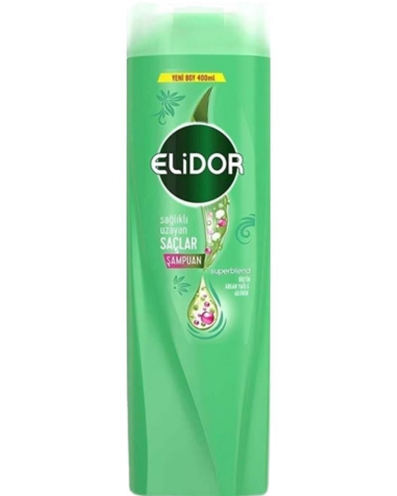 Elidor Sağlıklı Uzayan Saçlar Için Şampuan 400 Ml
