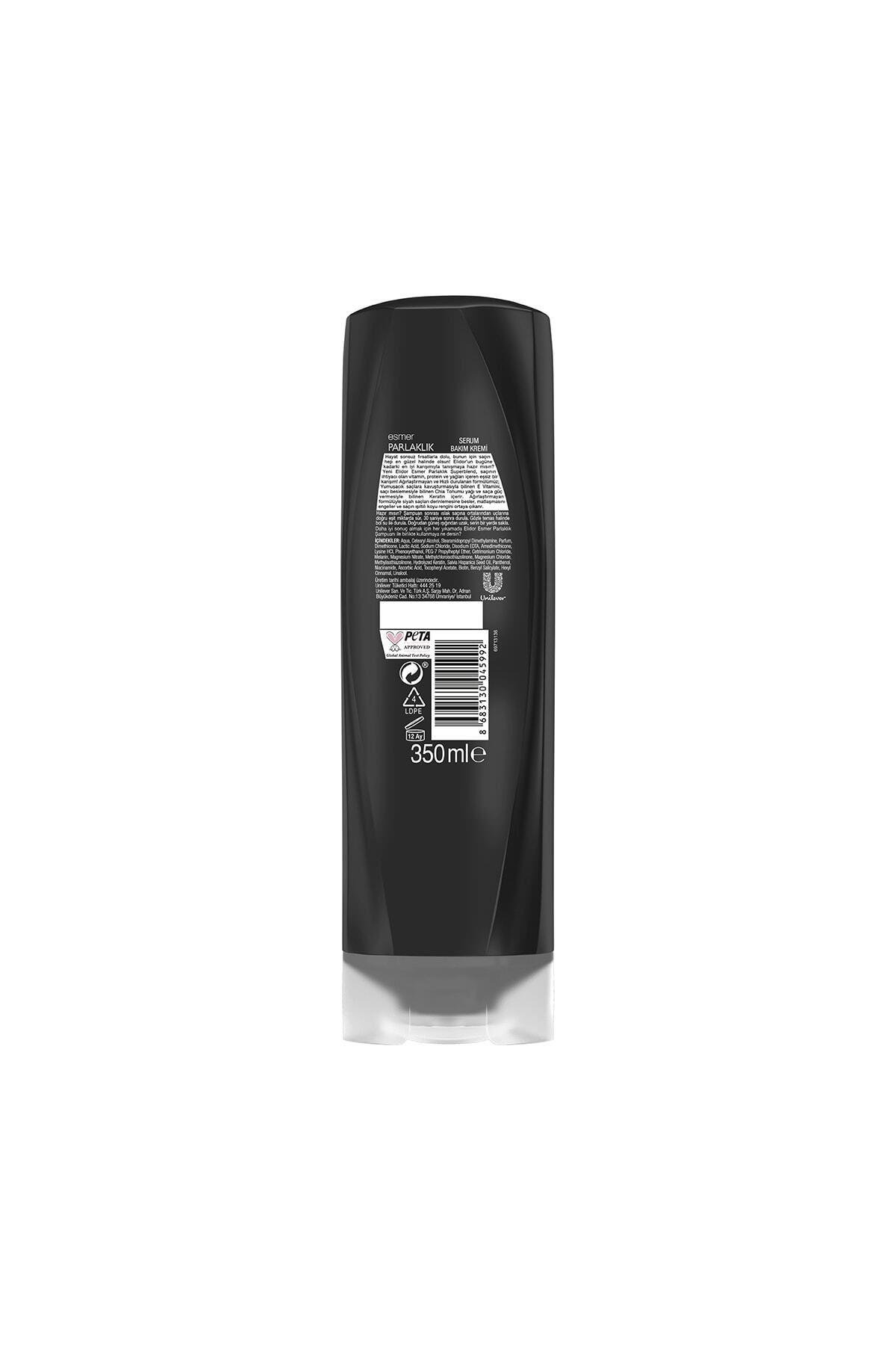 Elidor Superblend Serum Saç Bakım Kremi Esmer Parlaklık E Vitamini Chia Tohumu Yağı Keratin 350 Ml
