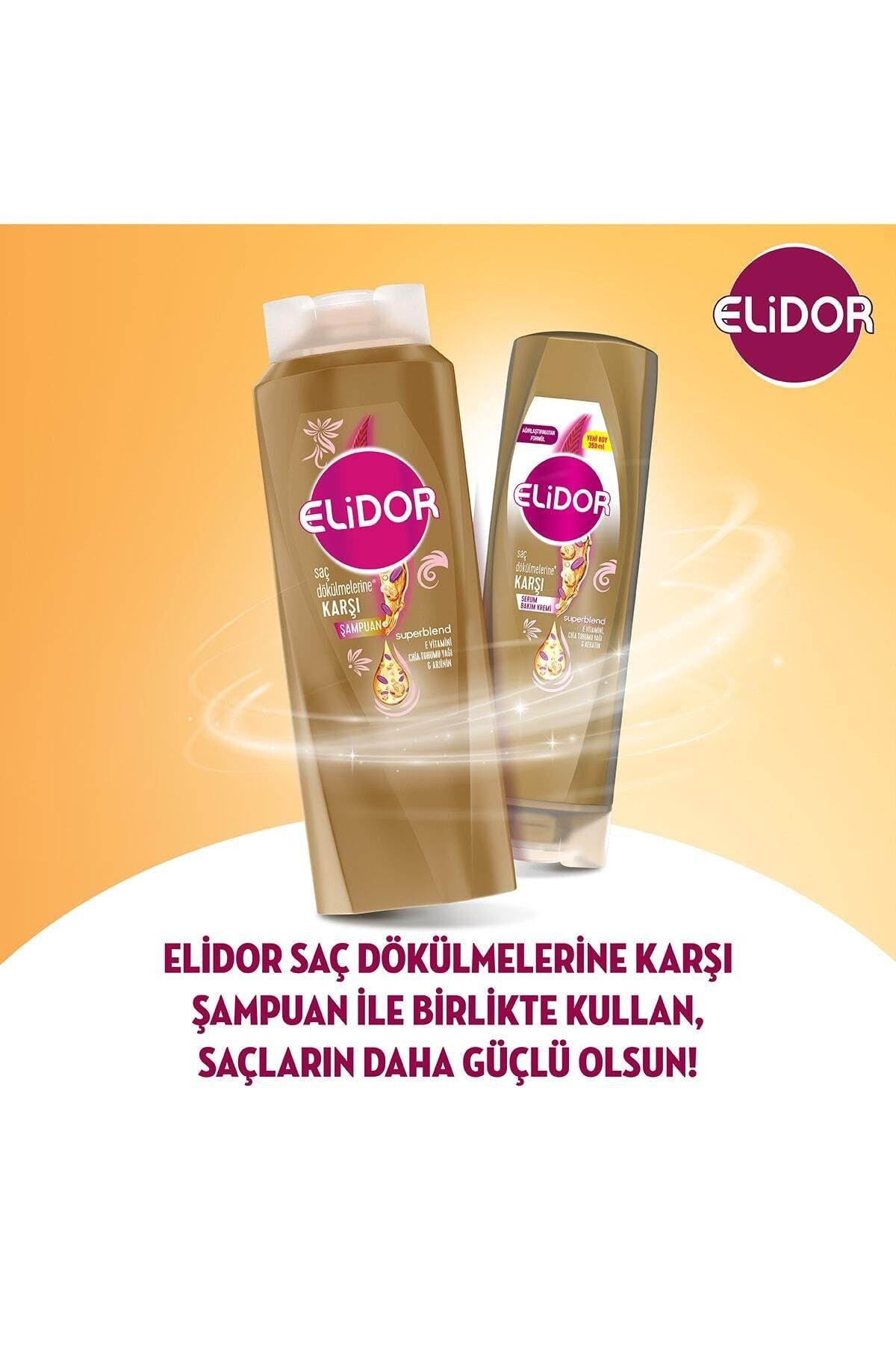Elidor Superblend Serum Saç Bakım Kremi Saç Dökülmelerine Karşı 350 Ml