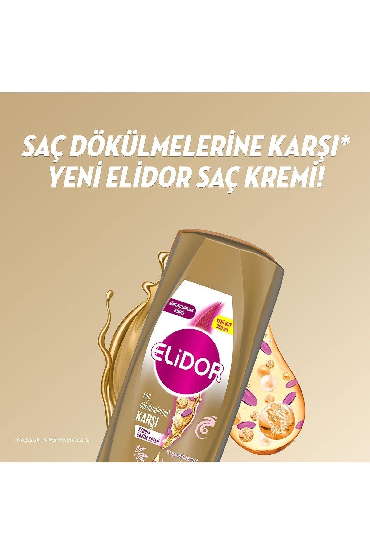 Elidor Superblend Serum Saç Bakım Kremi Saç Dökülmelerine Karşı 350 Ml