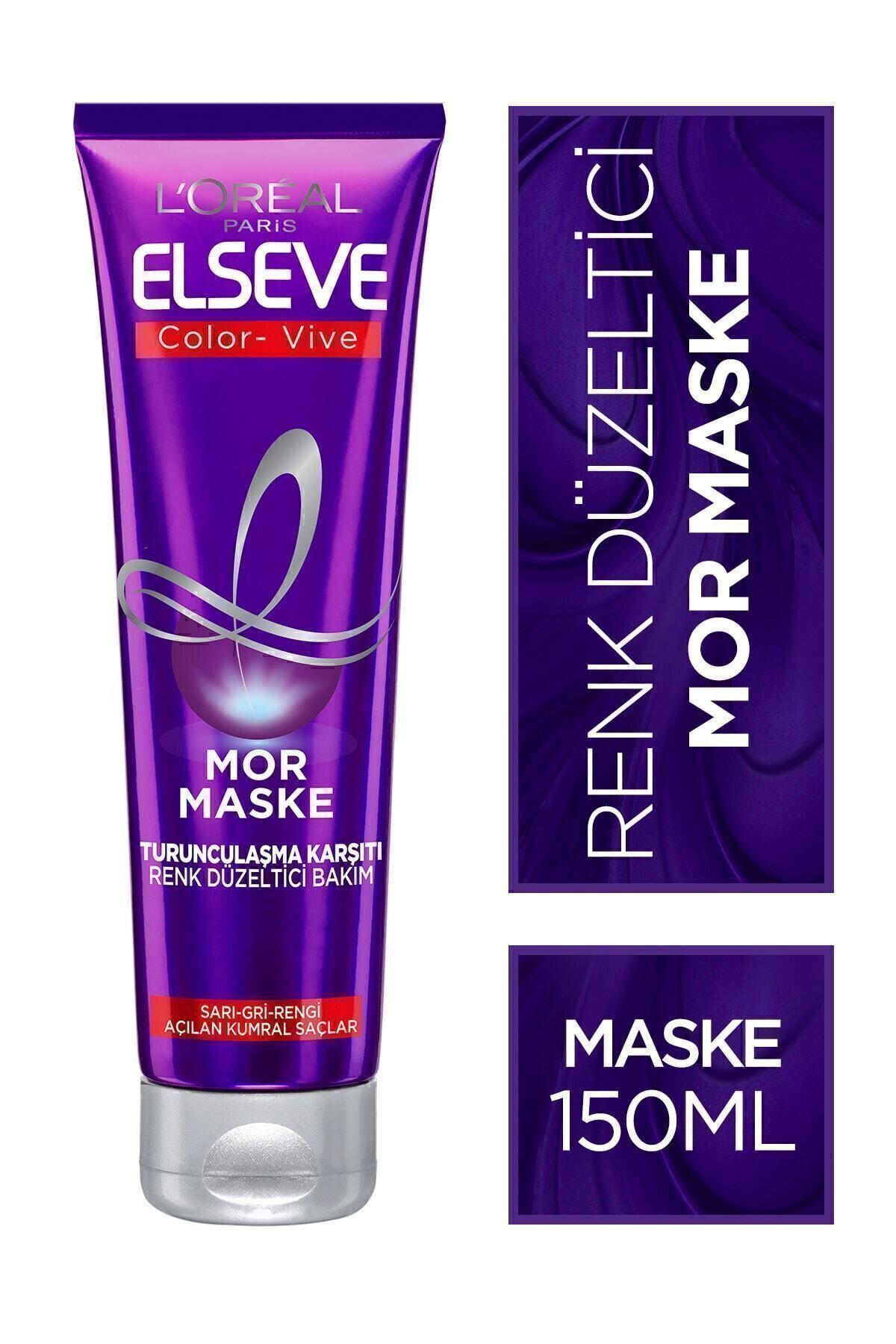 ELSEVE Color-vive Purple Maske Silver Mor Maske 150 ml