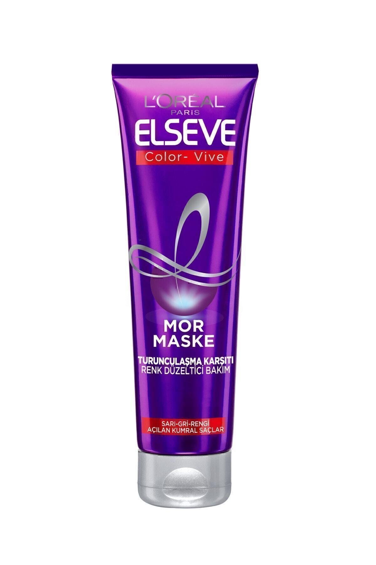 ELSEVE Color-vive Purple Maske Silver Mor Maske 150 ml
