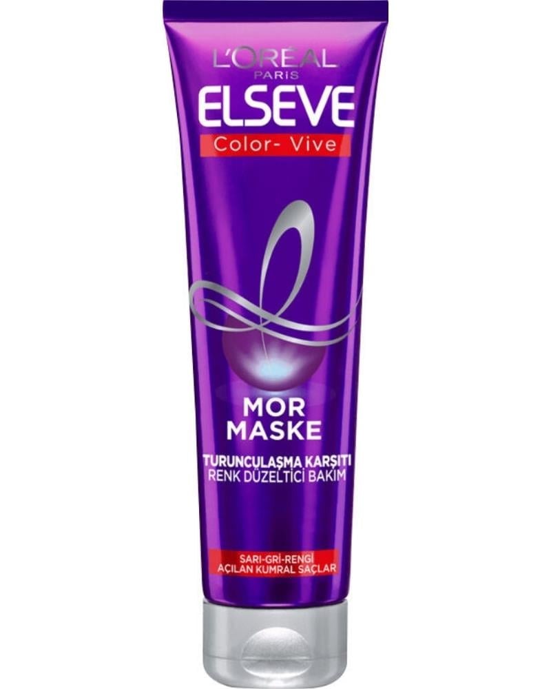 ELSEVE Color-vive Purple Maske Silver Mor Maske 150 ml