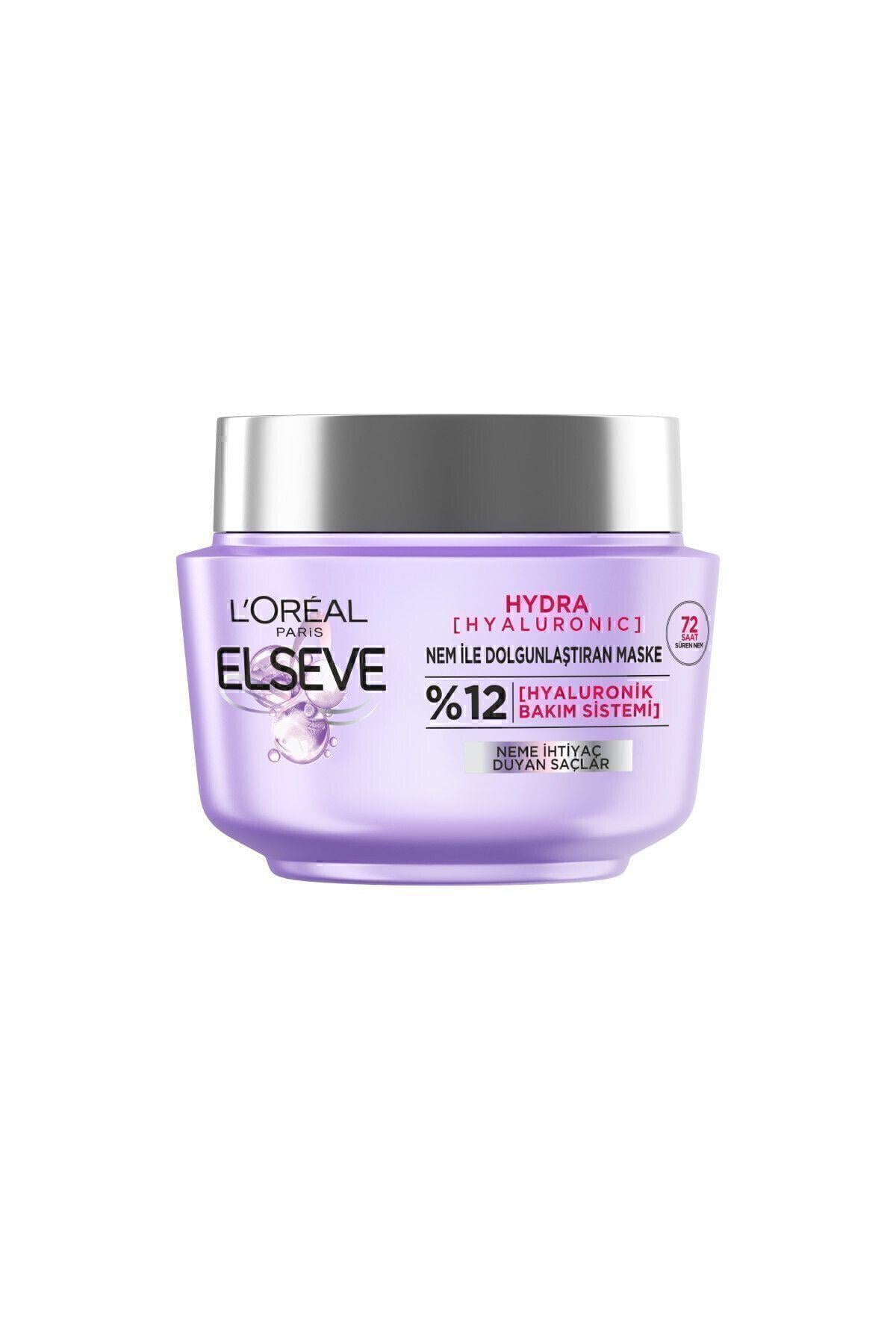 ELSEVE Hydra hyaluronic 72 Saat Nem Ile Dolgunlaştıran Maske 300ml
